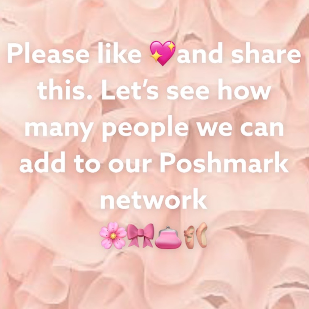 Please like and share this. Tag people and let's build a Poshmark network! - Picture 2 of 2